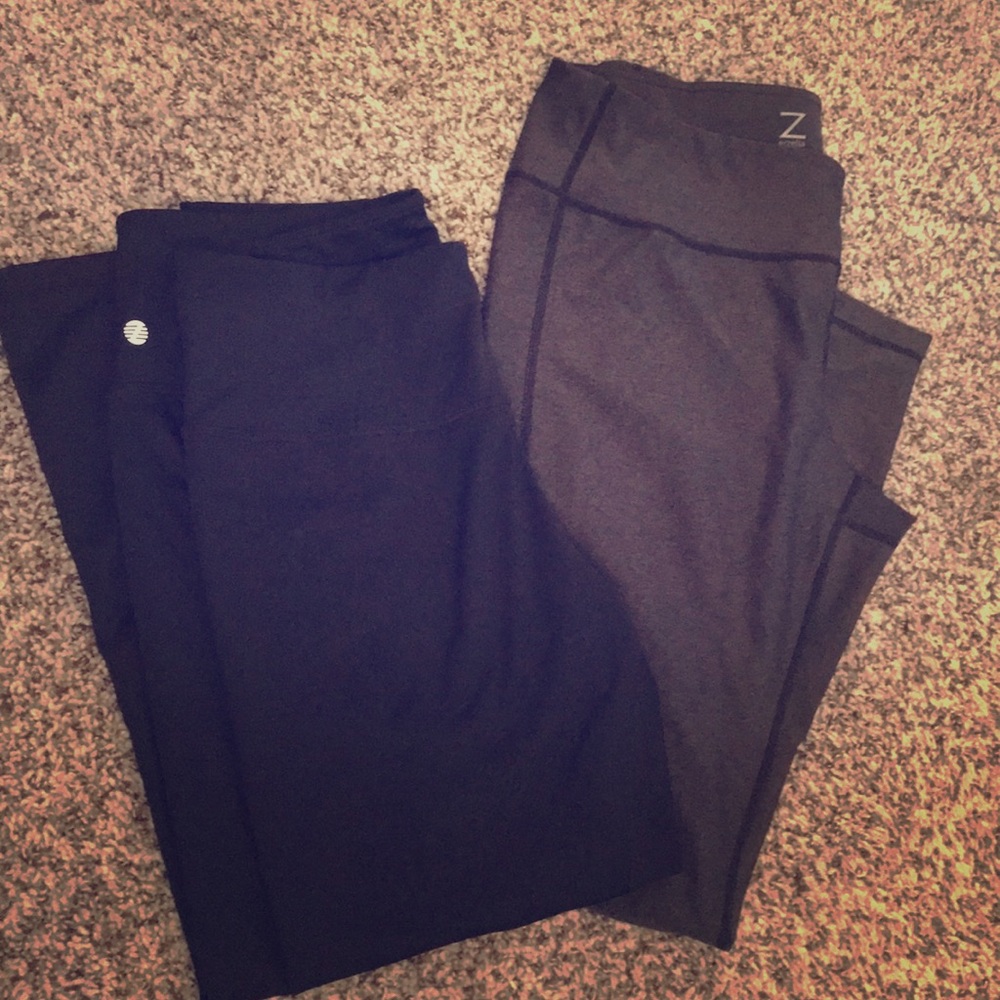 Bundle of 2 Z by Zella leggings size large workout